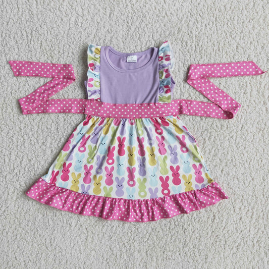 Girls Easter Rabbit Dress