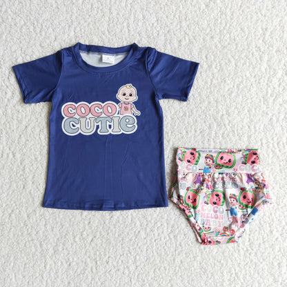 Girls Cartoon Cutie Bummies