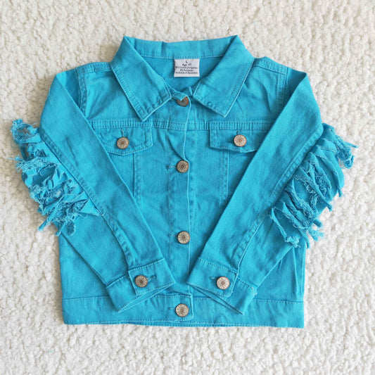 Girls Blue Denim Jacket