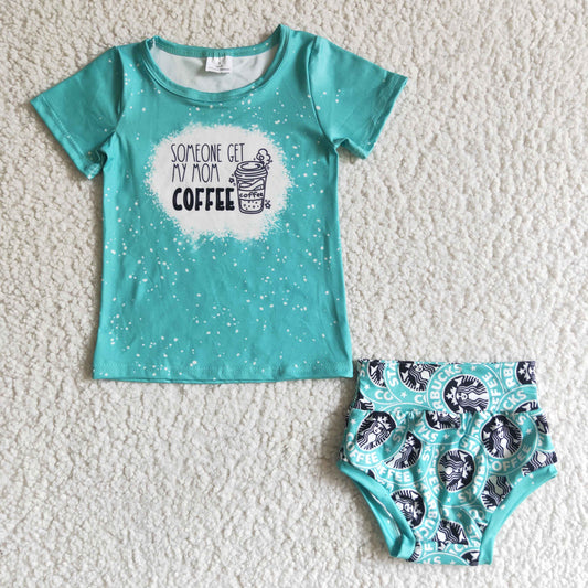 Girls Coffee Green Bummies