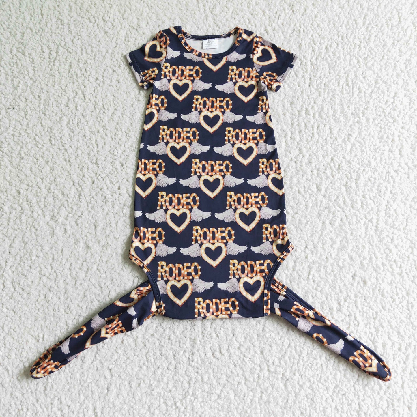 Newborn Rodeo romper