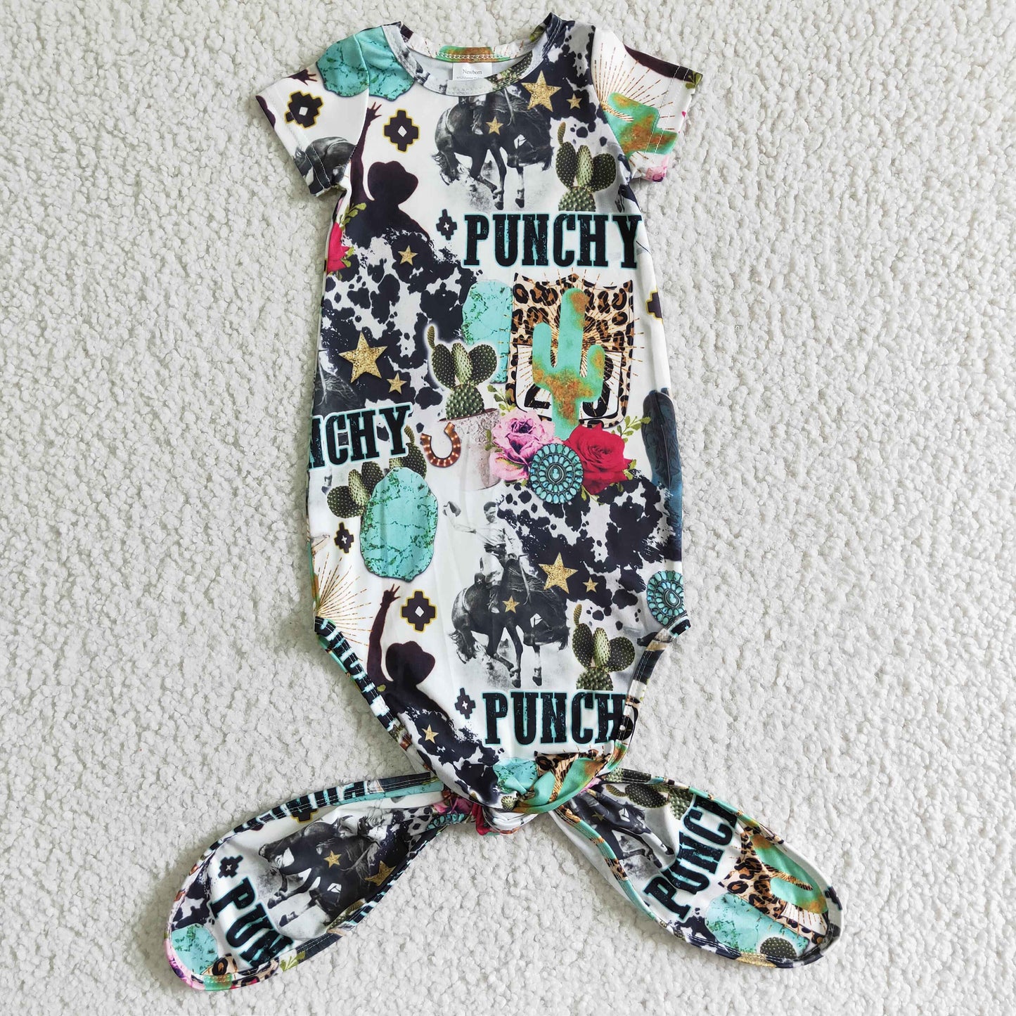 Newborn Punchy romper