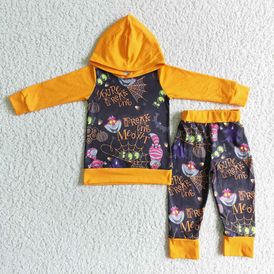 BLP0009 Boys Halloween Cartoon Hoodies