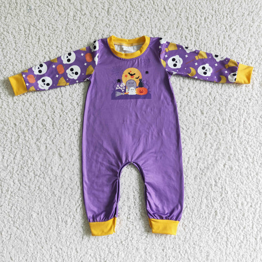 Boys Halloween Rompers Long Sleeves