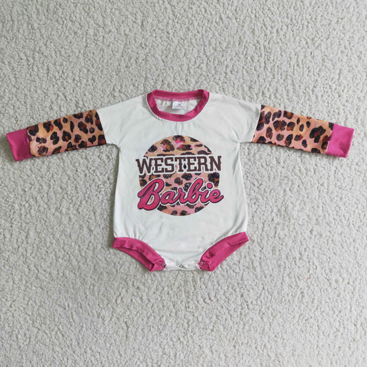 Baby Western Rompers Long Sleeves