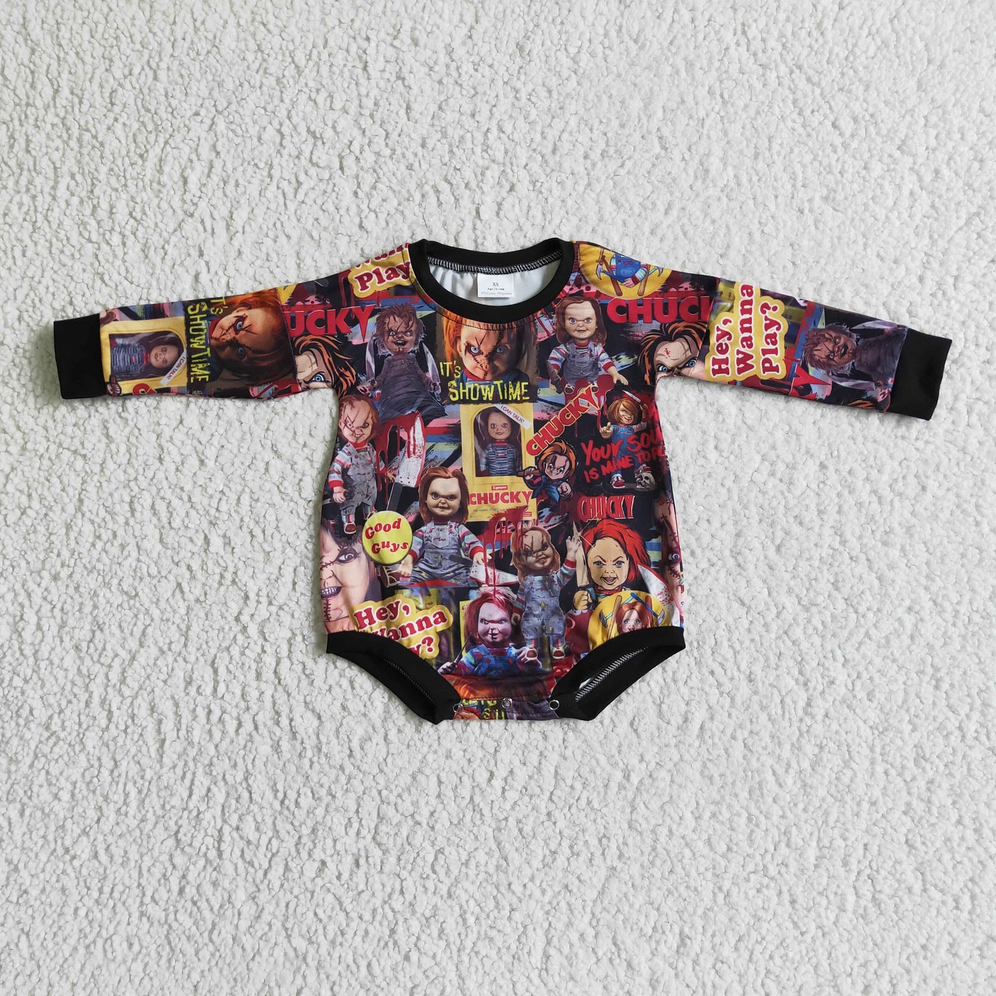 Baby Halloween Rompers Long Sleeves