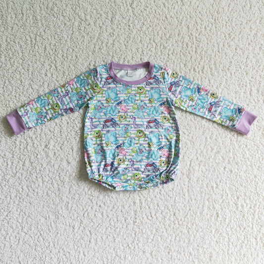 Baby Monsters Rompers Long Sleeves