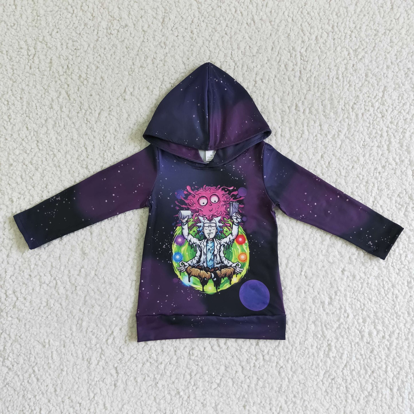 Boys Halloween Skull Hoodies