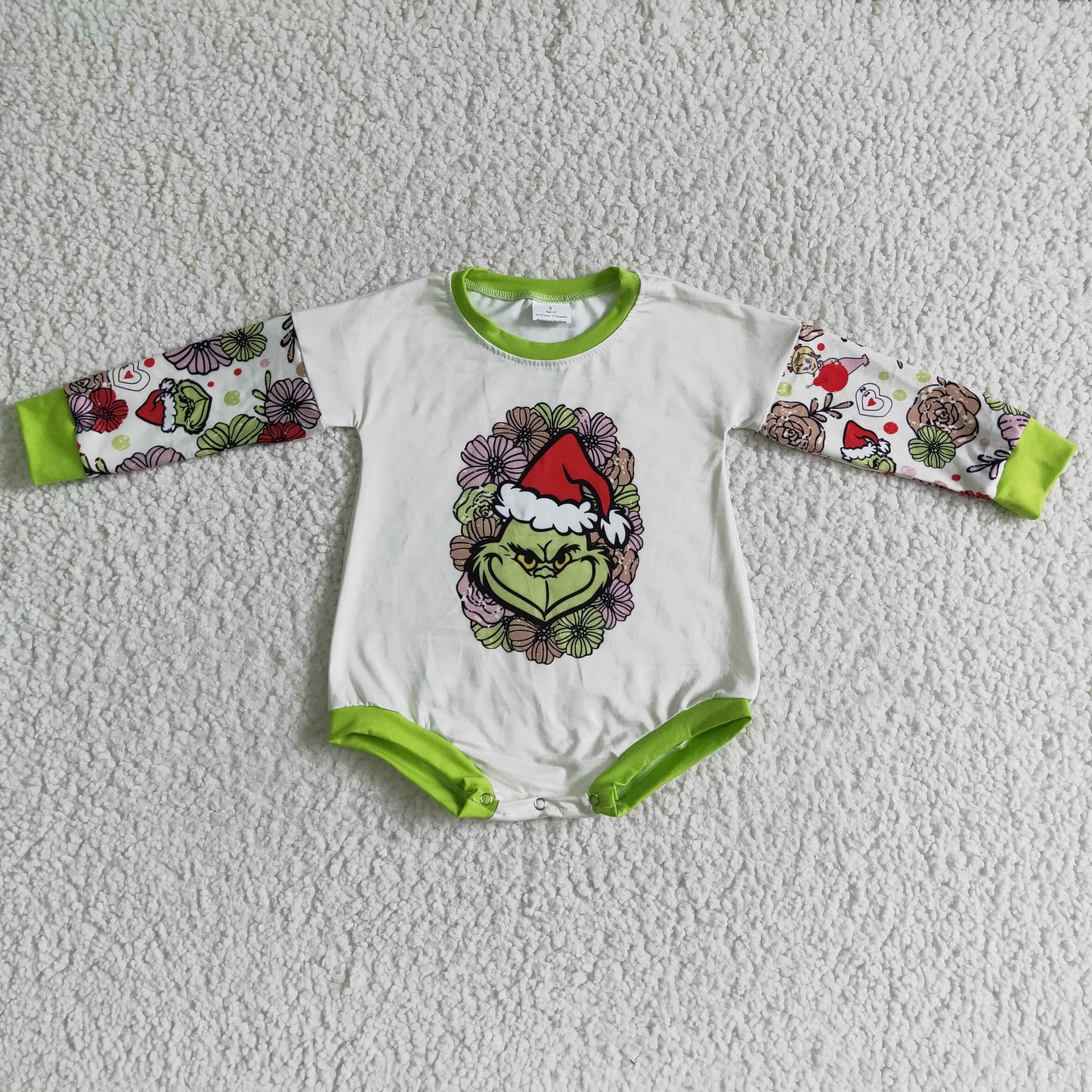 Baby Christmas Rompers Long Sleeves