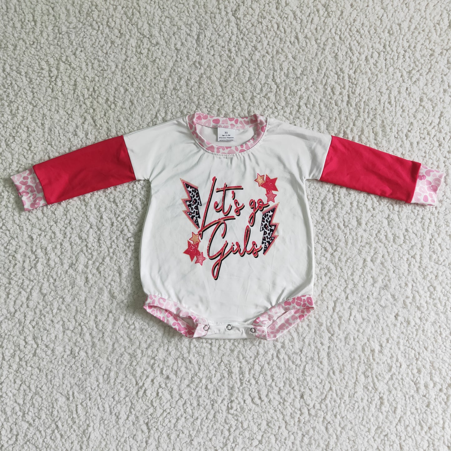 Baby Let's Go Girl Long Sleeves