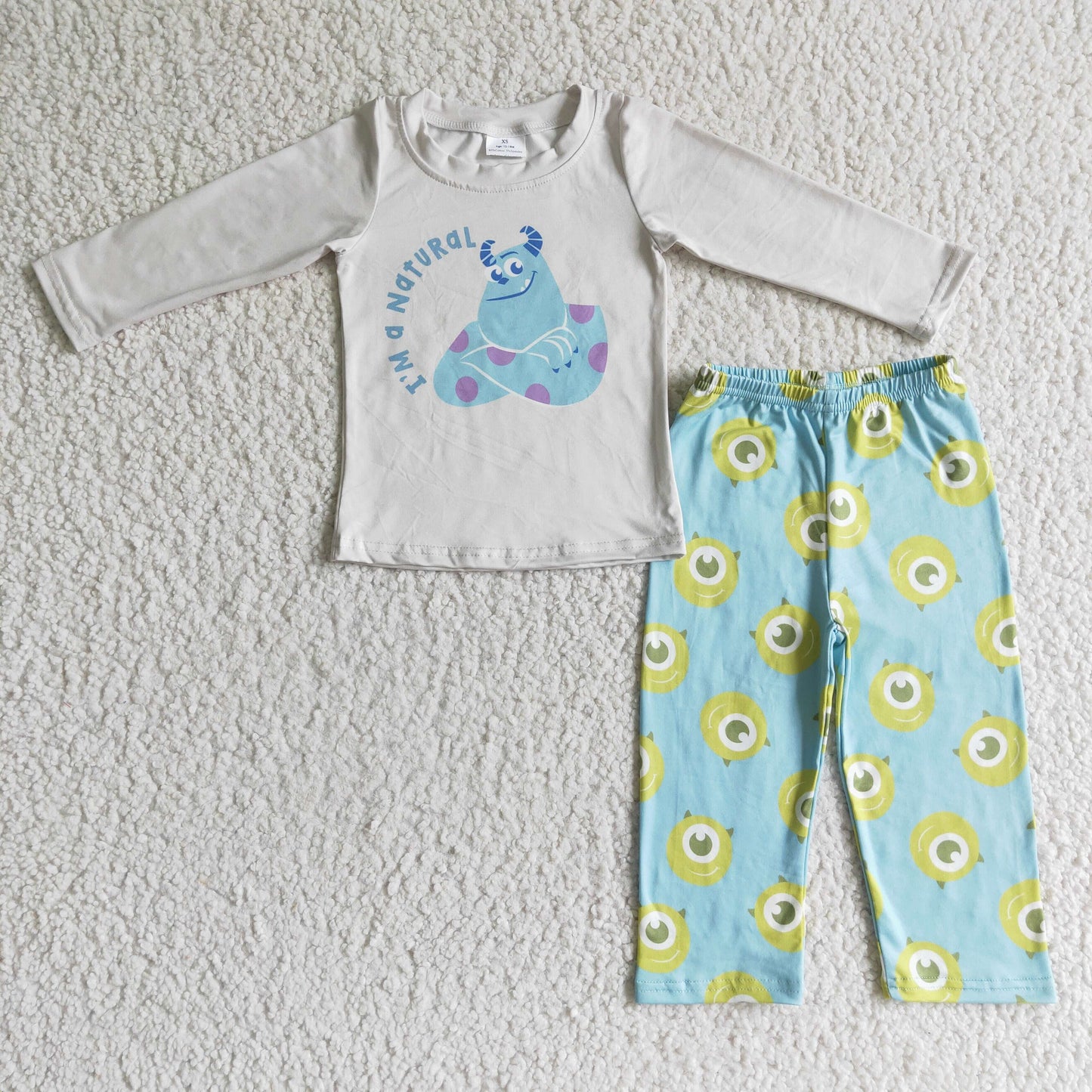 Boys Monster Outfits Long Sleeves