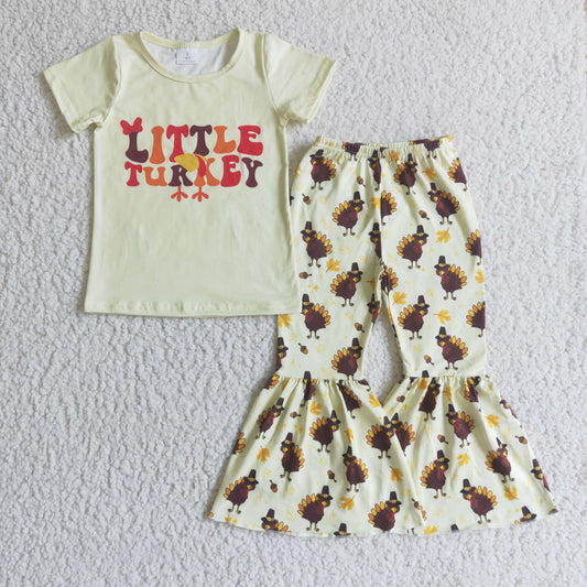 Girls Little Turkey Outfits