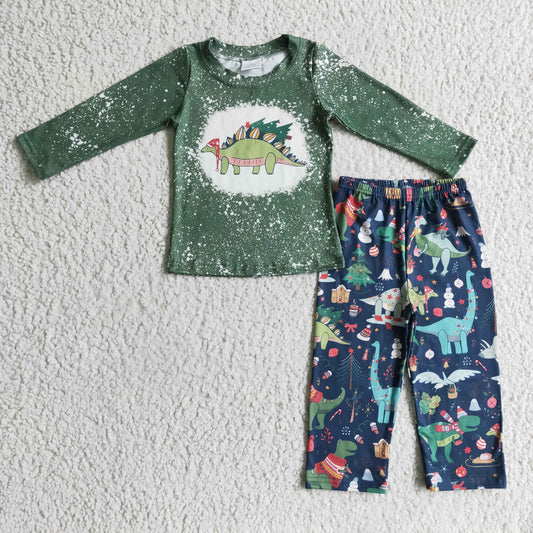 Boys Christmas Dinosaurs Outfits