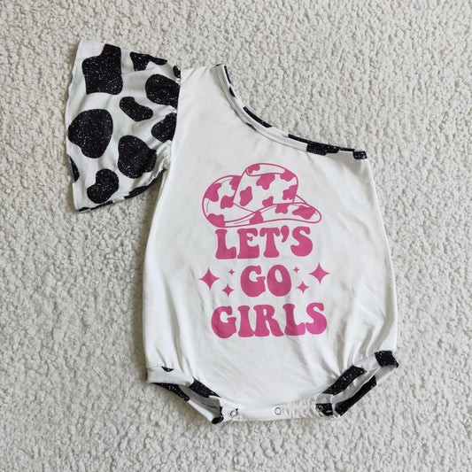 Baby Let's Go Girls Romper