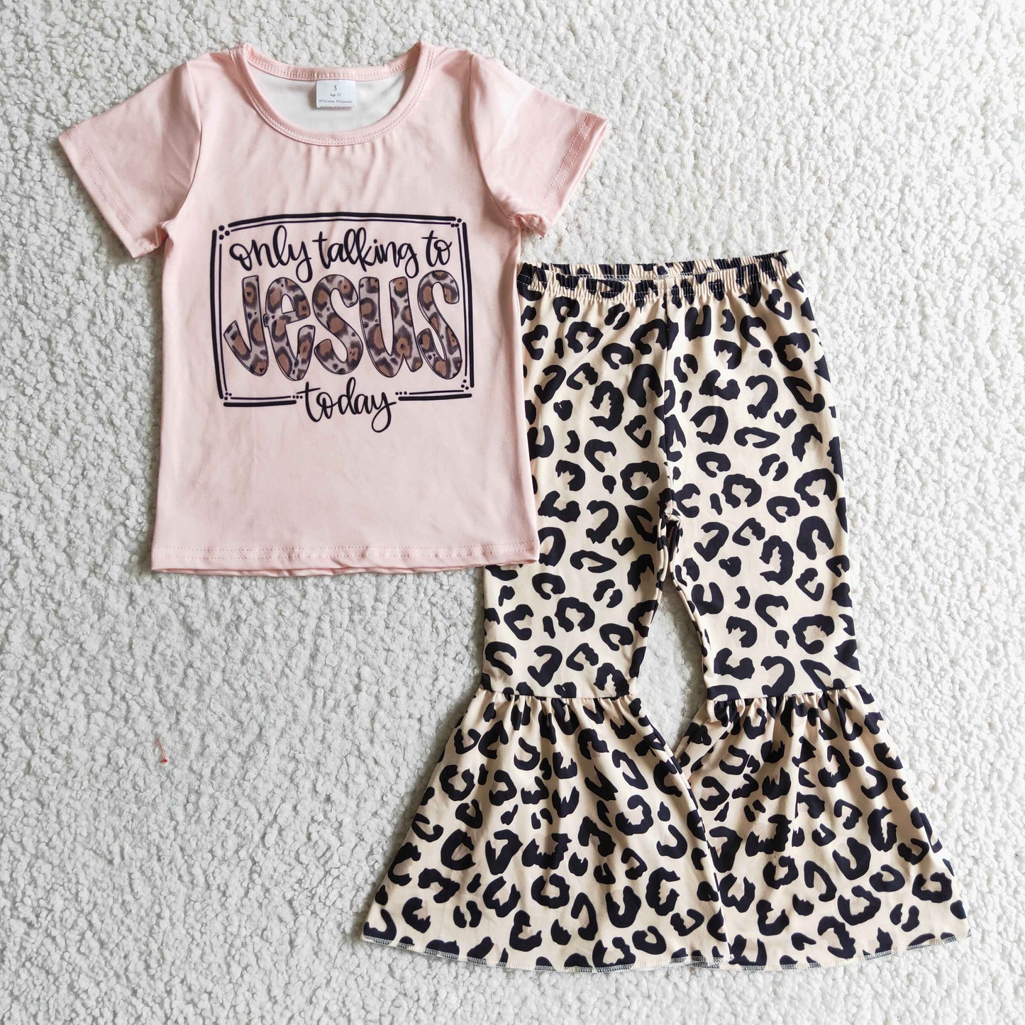 Girls Jesus Leopard Outfits