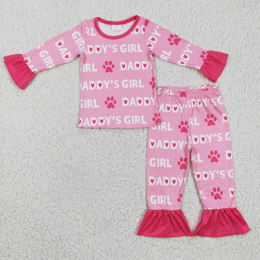 Daddy's Girl Pink Pajamas