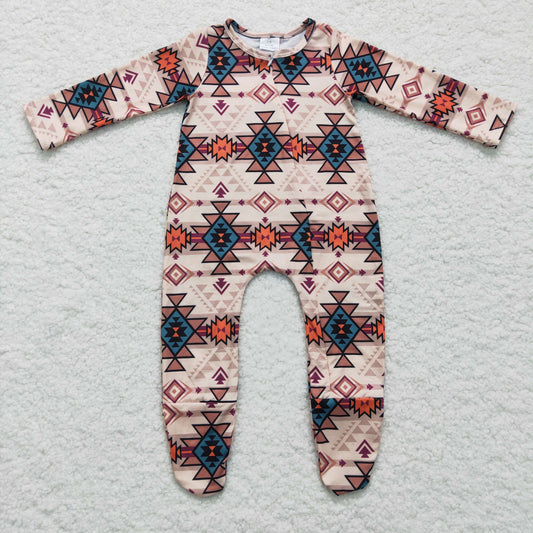 Baby Zip Rompers Long Sleeves