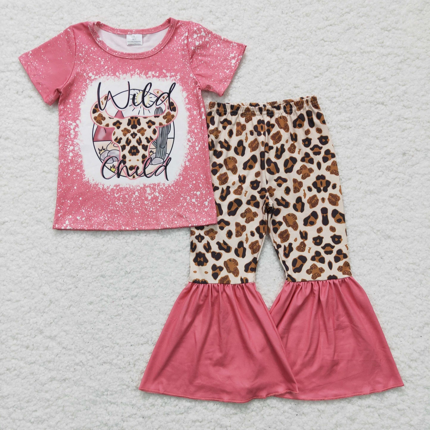 Girls Wild Child Pink Outfits