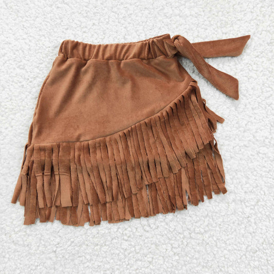 Girls Tassel Skirt