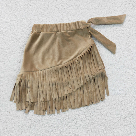 Girls Tassel Skirt