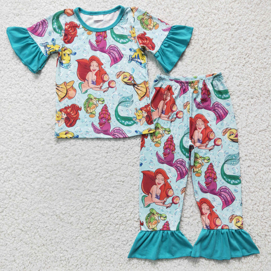 Girls Mermaid Pajamas