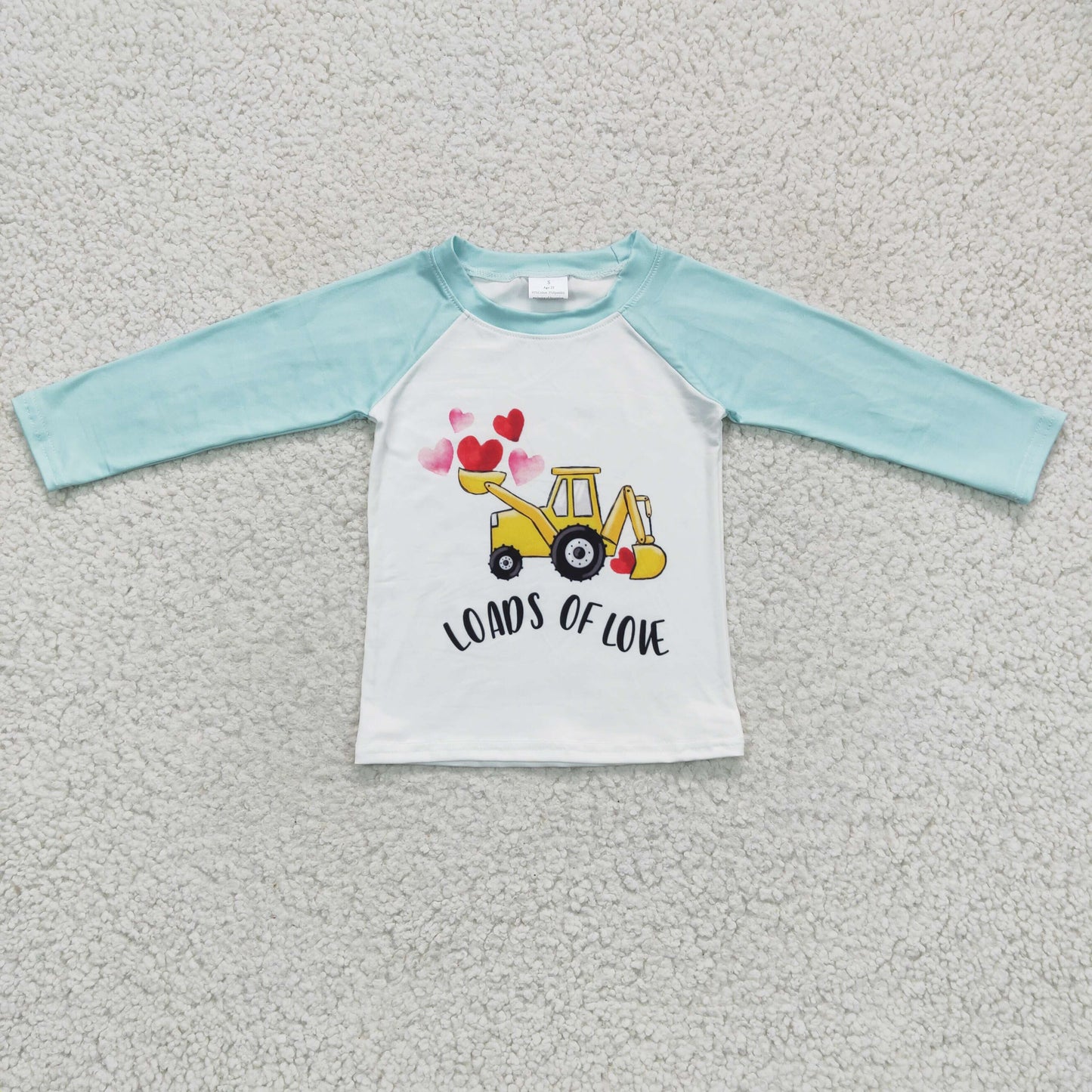 Boys Valentine Digger Top Shirt