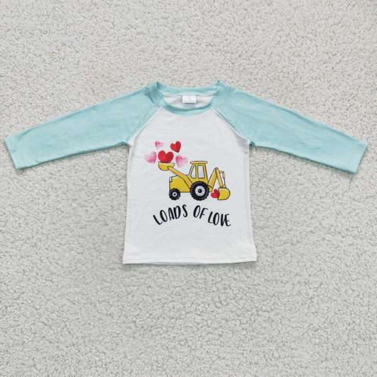 Boys Valentine Digger Top Shirt