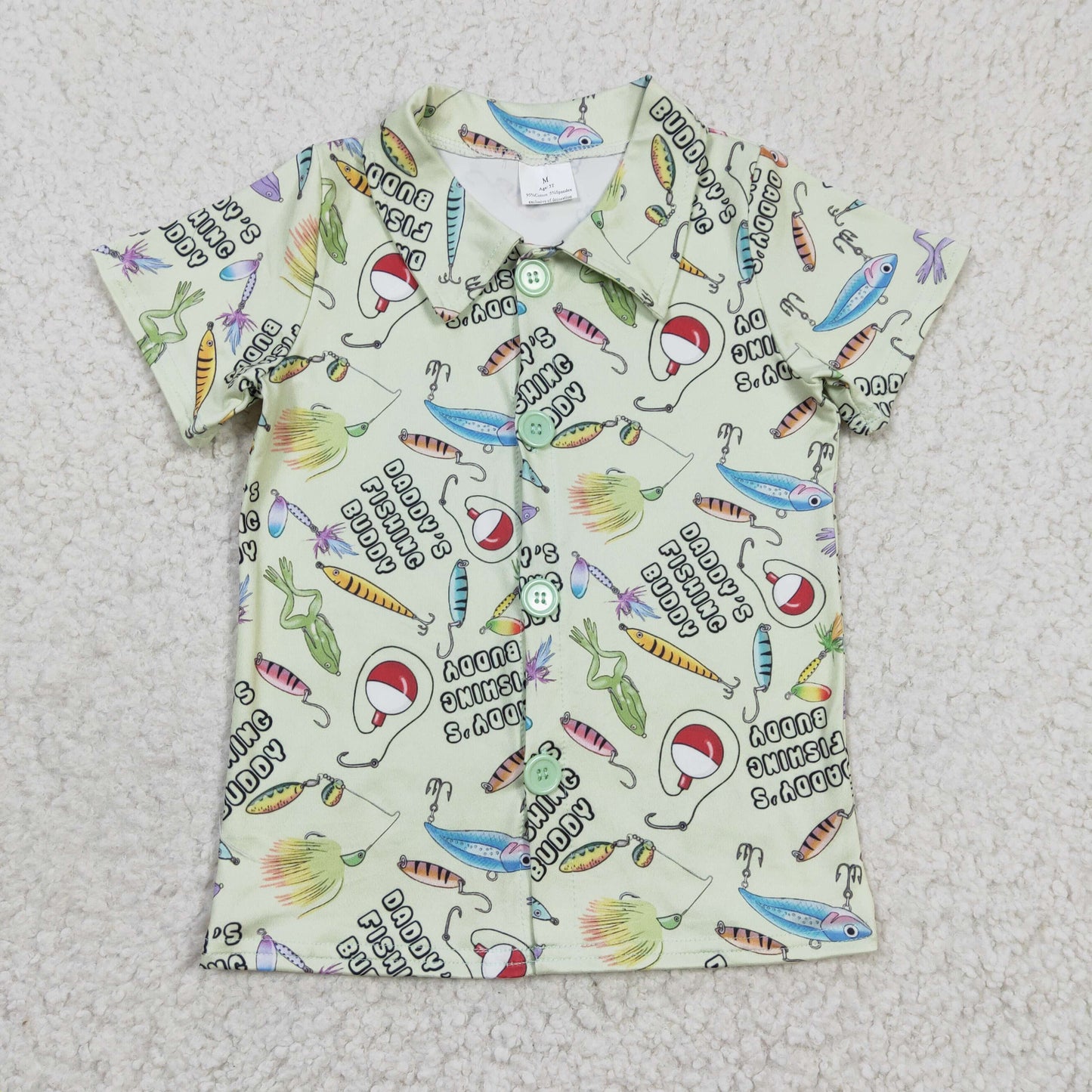 Boys Fishing Top Shirt