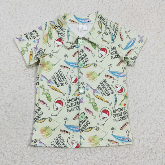 Boys Fishing Top Shirt