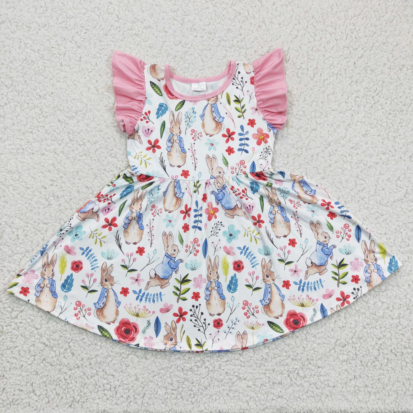 Girls Easter Bunny Dress