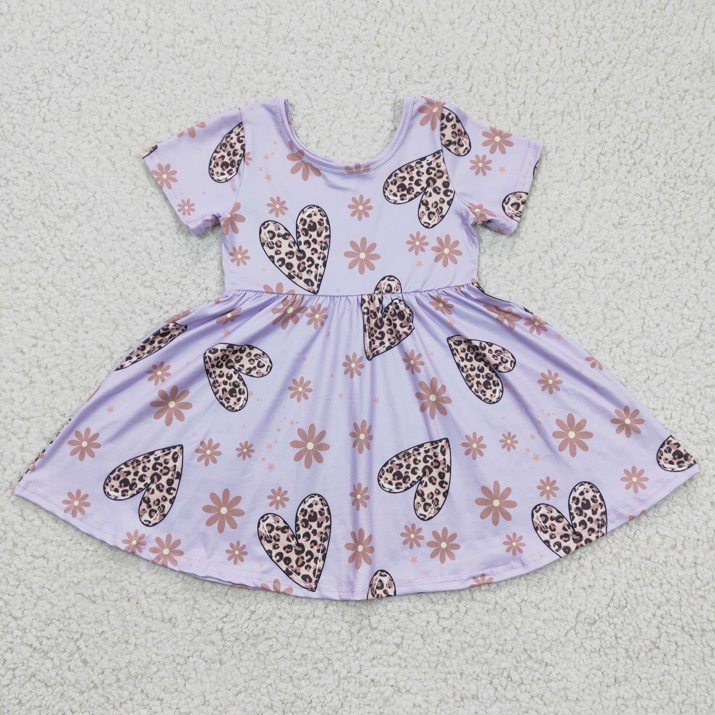 Girls Valentine Heart Dress