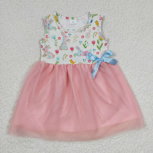 Girls Easter Bunny Tulle Dress