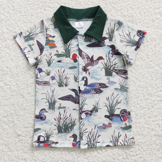 Boys Mallard Top Shirt