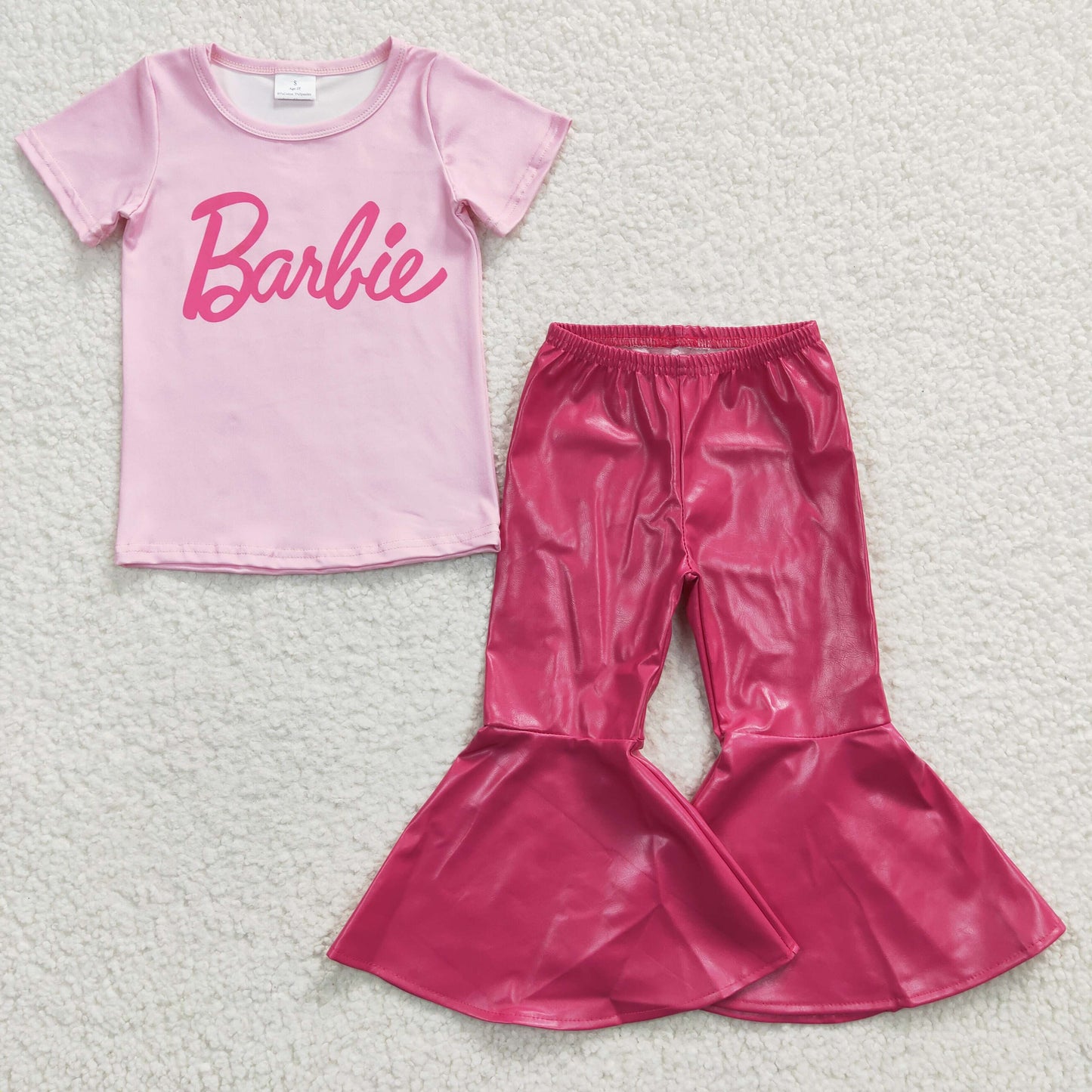 Girls Barbie Outfits Leather Pants