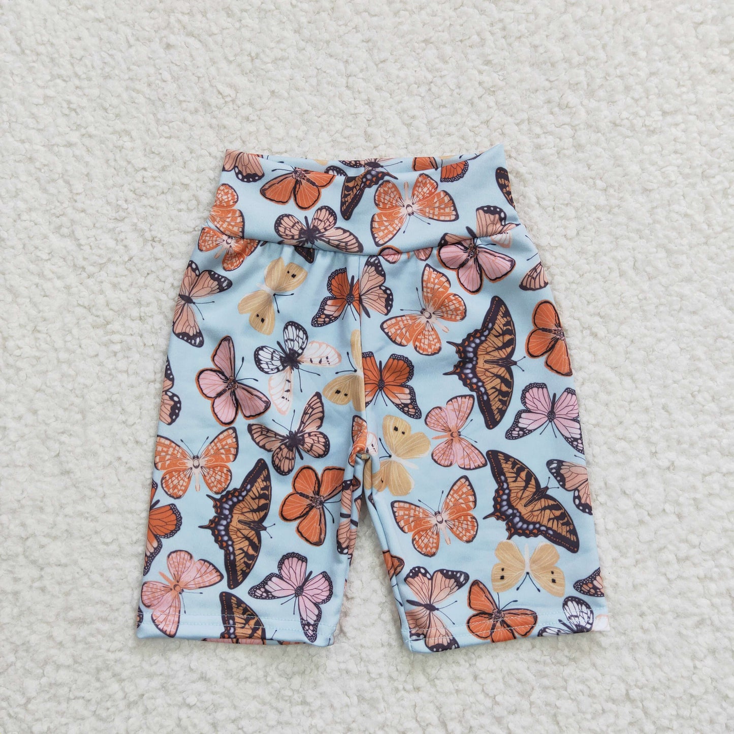 Girls Butterfly biker shorts