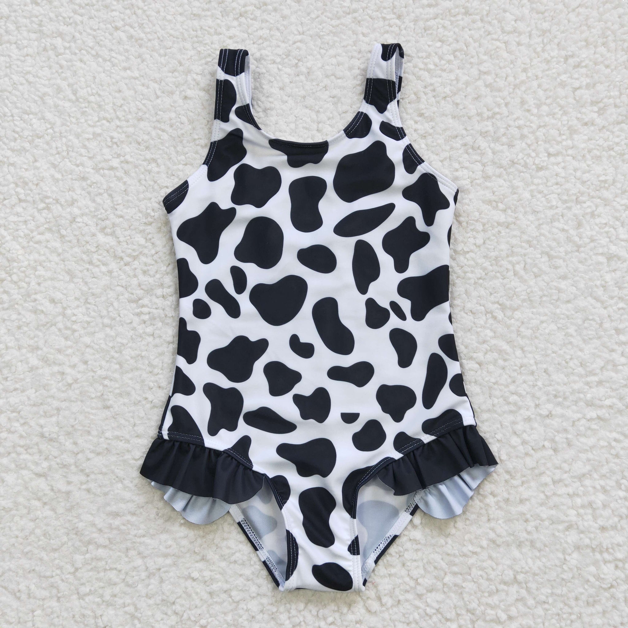 Girls Leopard Bathing Suit 1pcs – ZHOHAO03