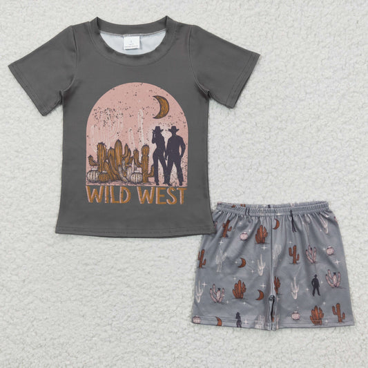 Boys Wild West Outfits Shorts