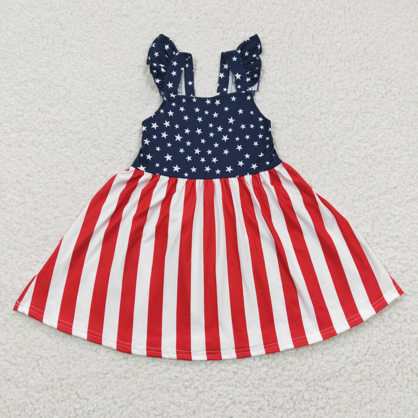 Girls July Fourth Stars Dress