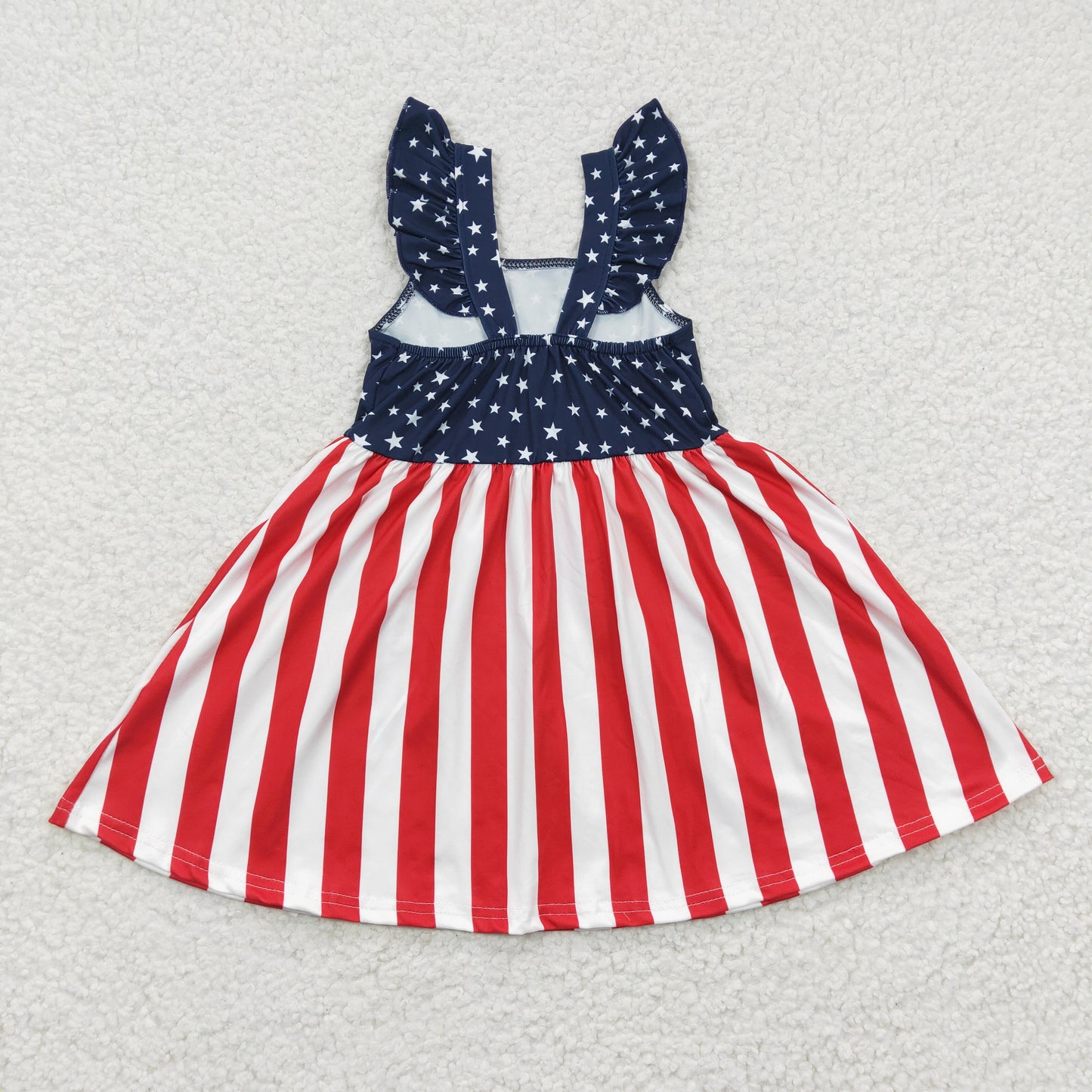 Girls July Fourth Stars Dress