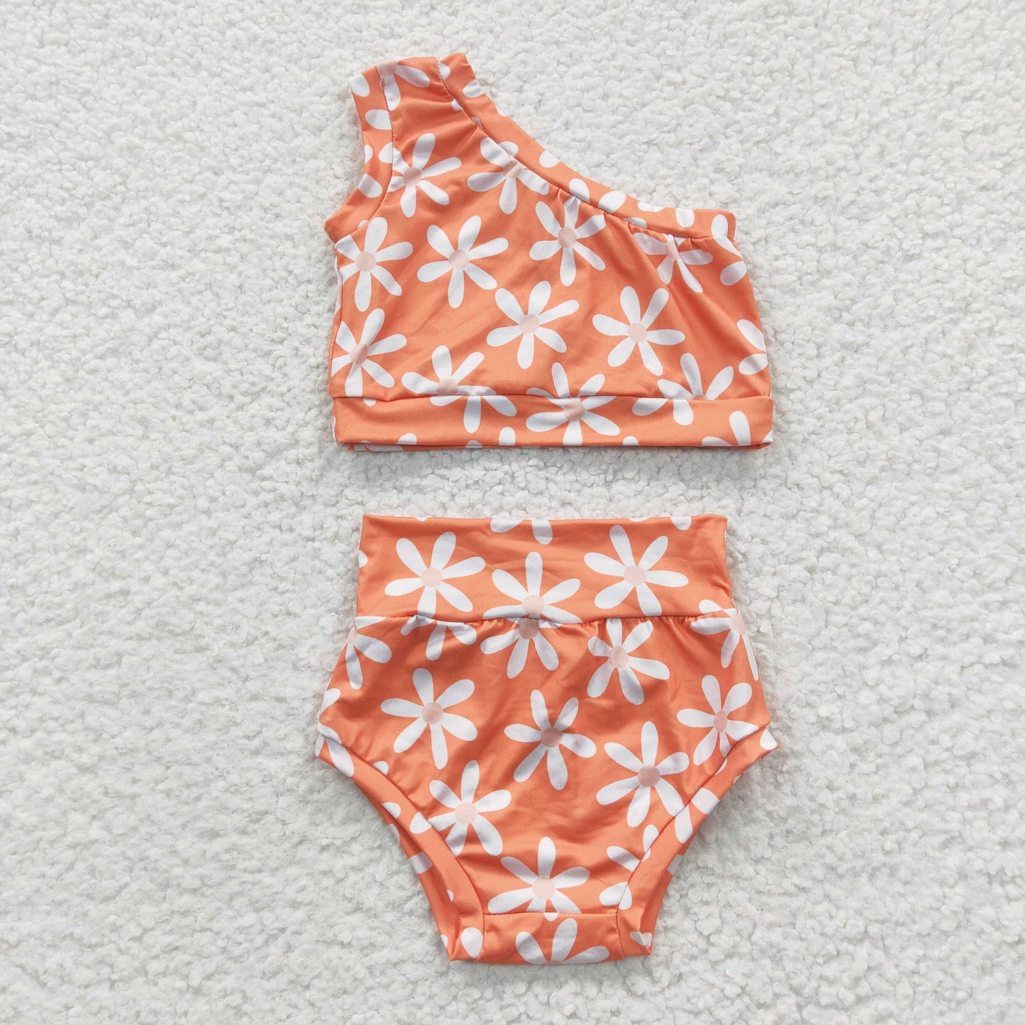 Girls Floral Bummies Set