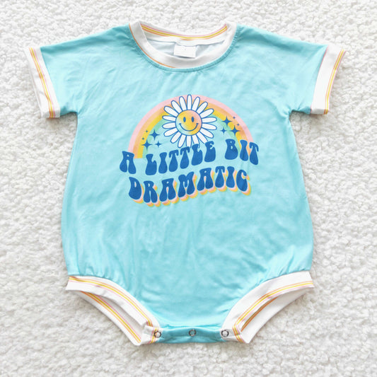 Girls Rainbow Summer Rompers