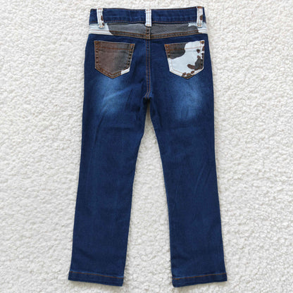 Girls Blue Jeans Pants