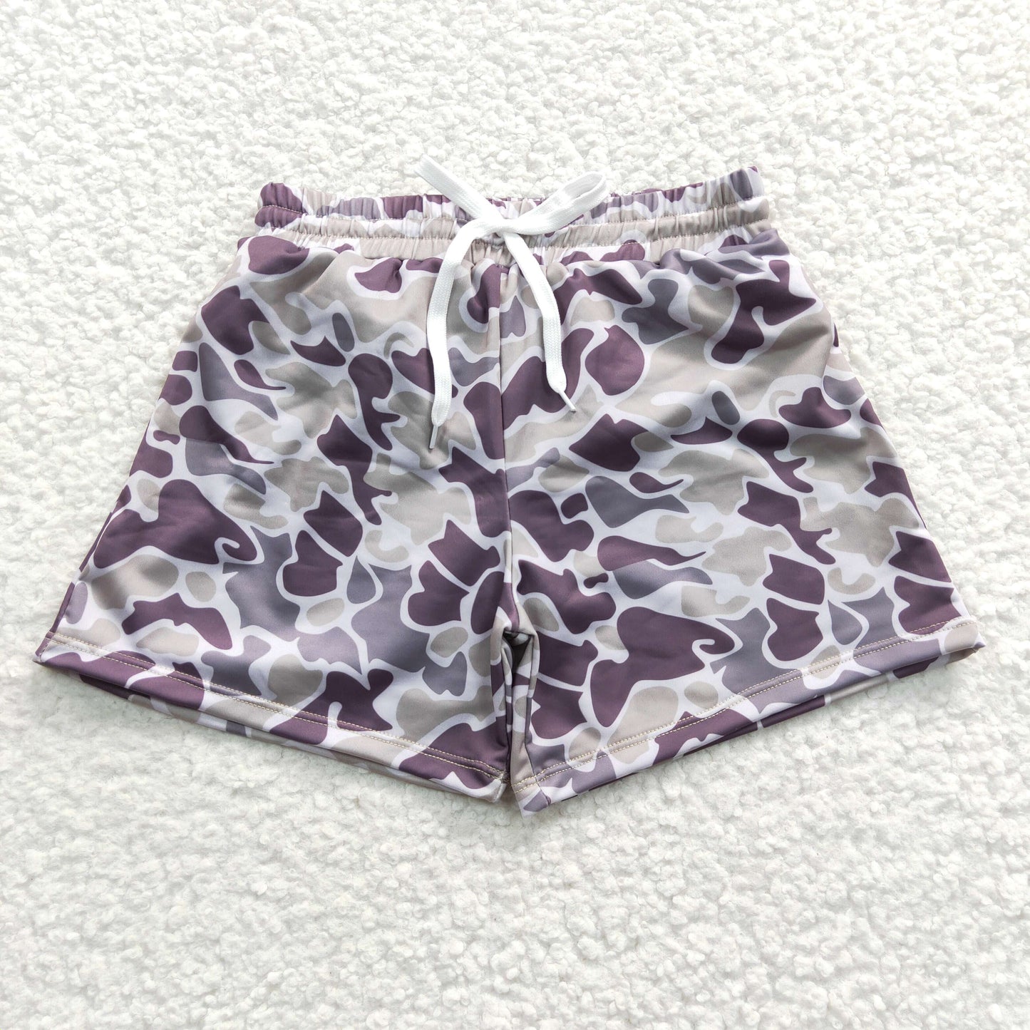 Boys Camo Swimming Trunks