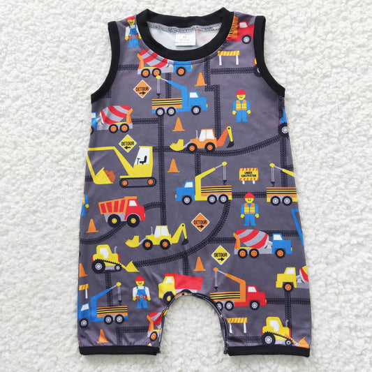 Boys Digger Summer Rompers