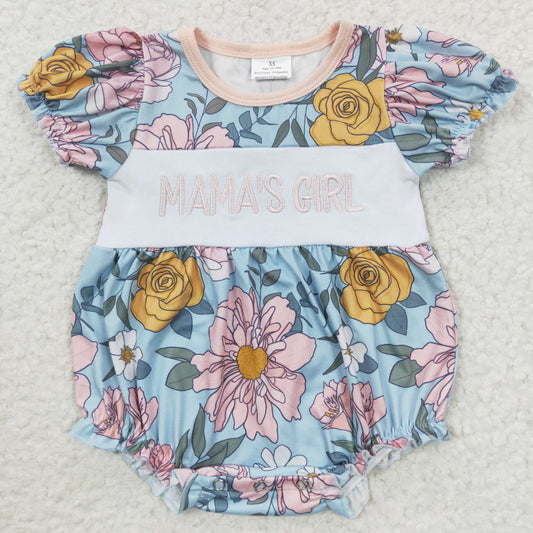 Mama's Girl Floral Rompers