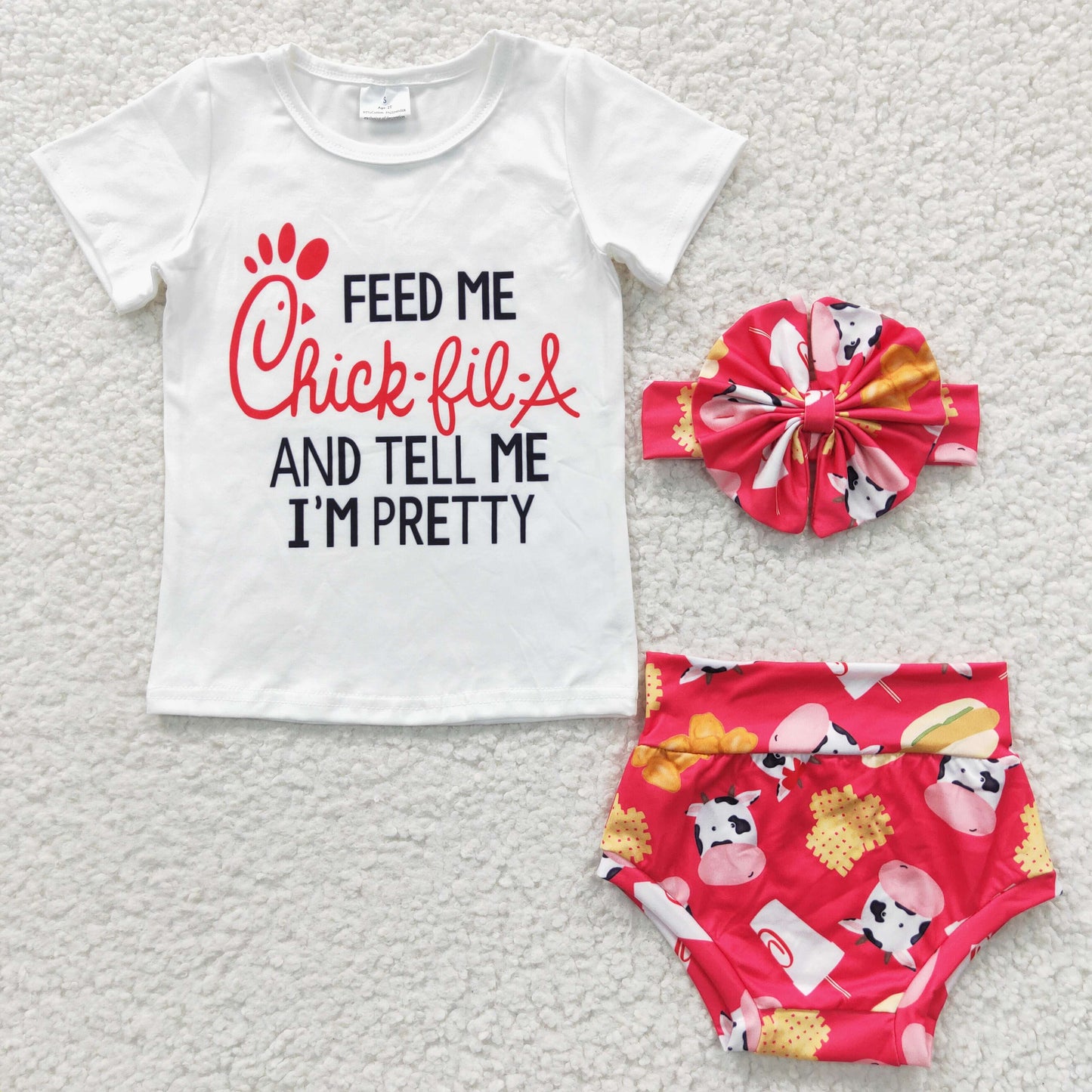 Girls Chick Bummies Set