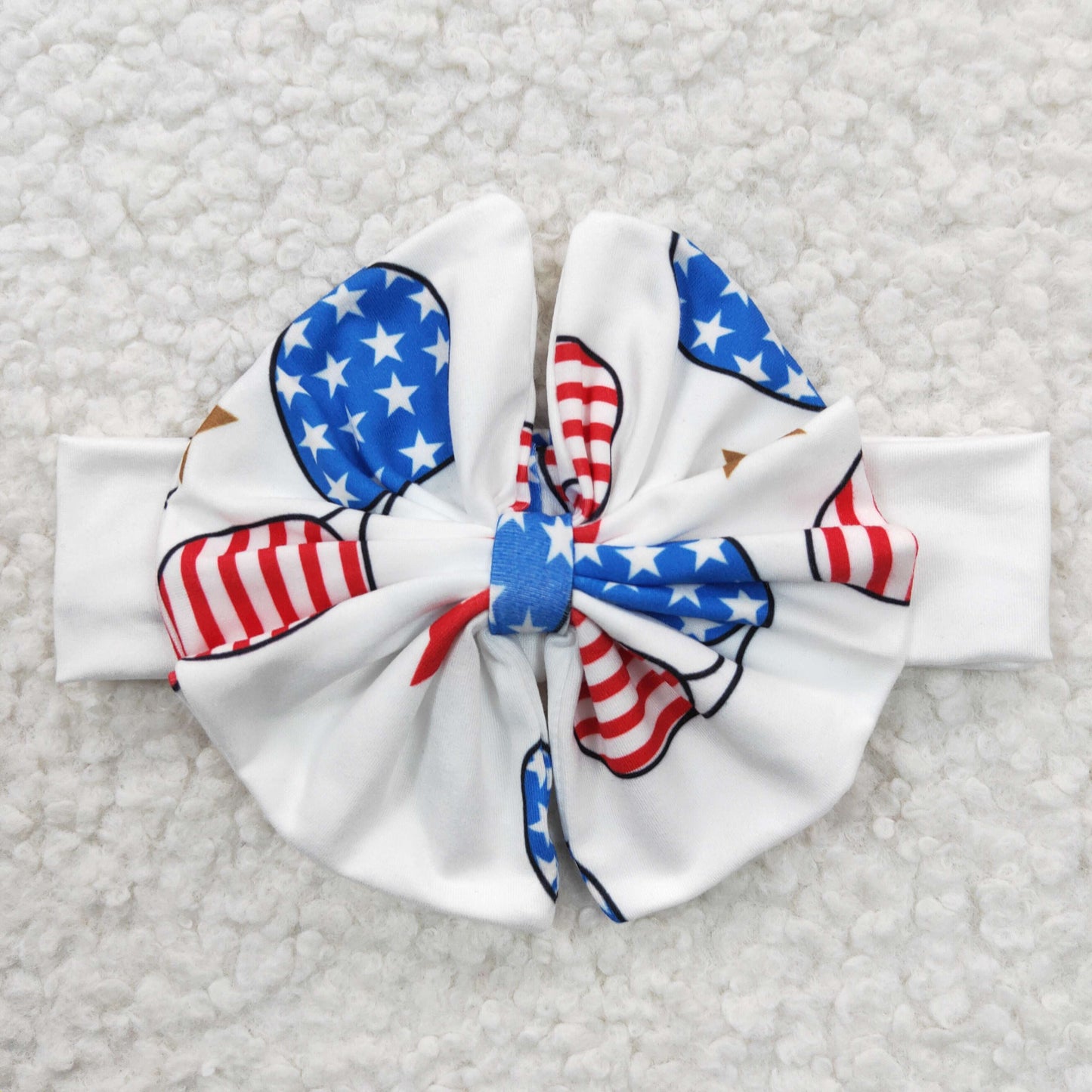 Girls July Fourth Babe Bummies Set